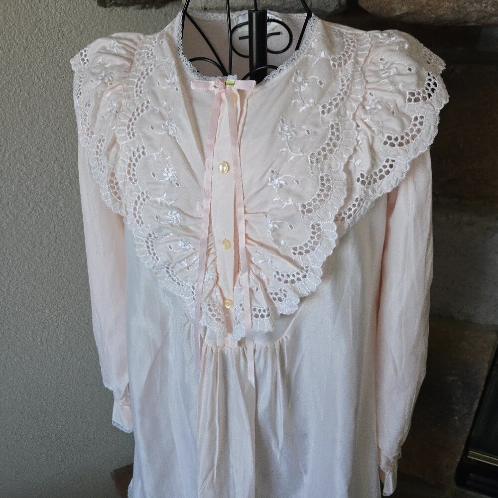 Lily of France 80's Romantic Sleepwear - Picture 2 of 10